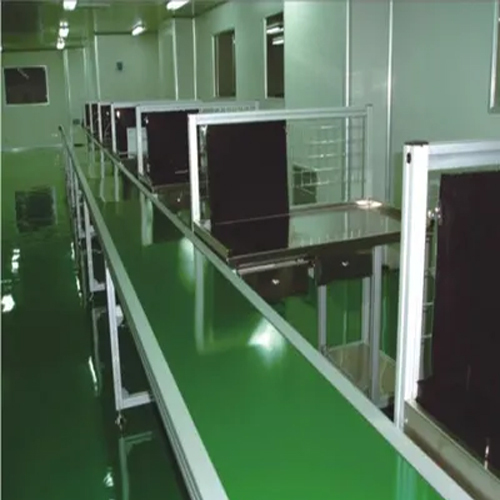 Electronics Production Line Antistatic Belt Conveyor System - Features: High Efficiency