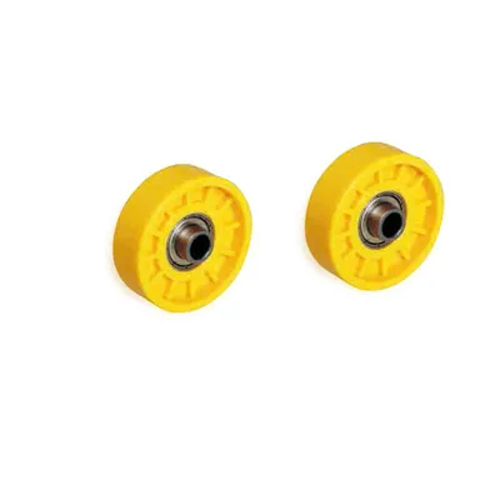 Abs Plastic Ball Bearing Skate Wheels For Conveyors - Color: As Per Availability
