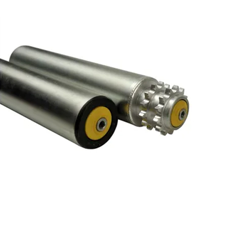 Chain Driven Steel Sprocket Conveyor Roller - Color: As Per Availability