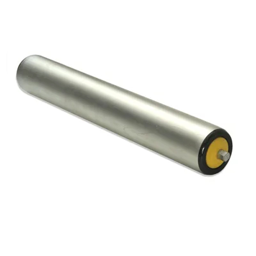 Precison Ball Bearing Gravity Galvanized Steel Universal Conveyor Roller - Features: High Efficiency