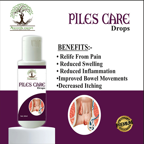 Piles Care Drops - Grade: Medicine Grade