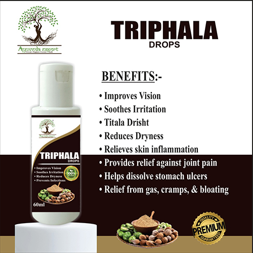 Triphala Drops - Grade: Medicine Grade