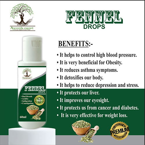 Fennel Drops - Grade: Medicine Grade