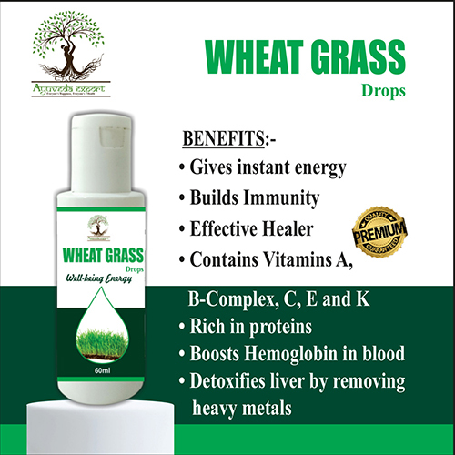 Wheat Grass Drop - Grade: Medicine Grade