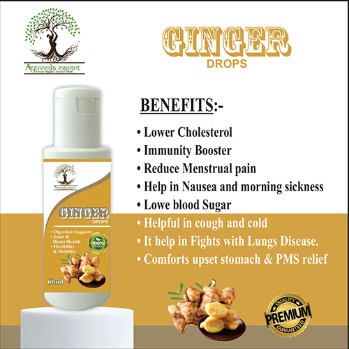 Ginger Drops - Grade: Medicine Grade