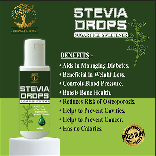 Stevia Drops - Grade: Medicine Grade