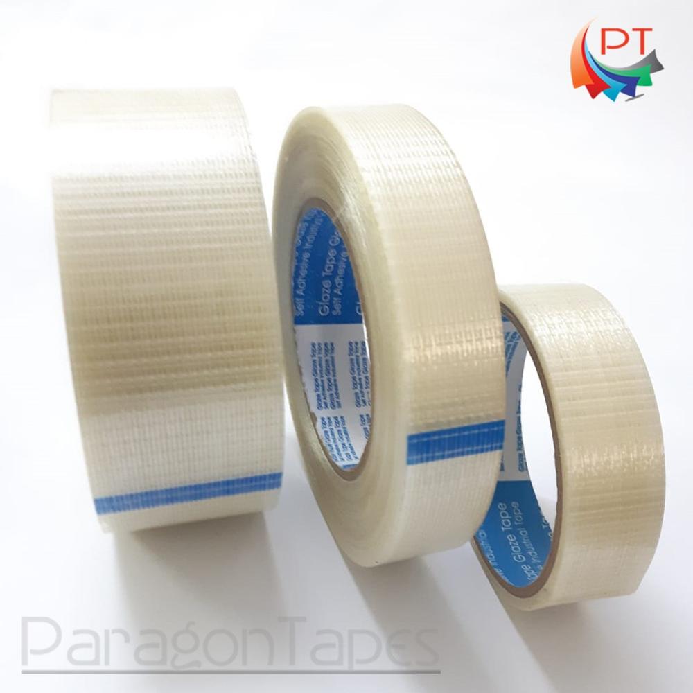 White Bi-Directional Filament Tape