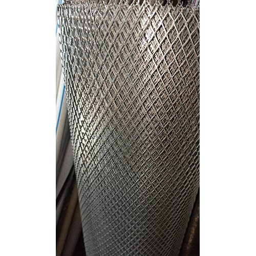 Expanded Metal Wire Mesh - Color: Silver