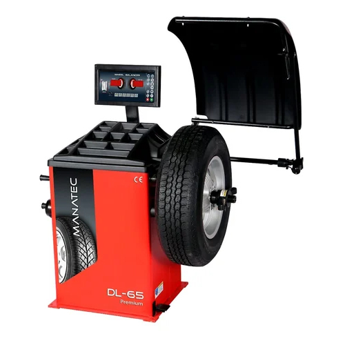 220 V Manatec Dl 65 Premium Wheel Balancer - Motor Power: 0.35 Hp Horsepower (Hp)