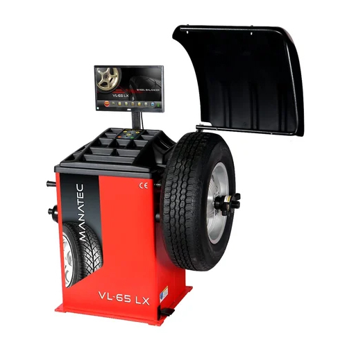 220 V Manatec Vl 65 Lx Wheel Balancer - Motor Power: 0.35Hp Horsepower (Hp)