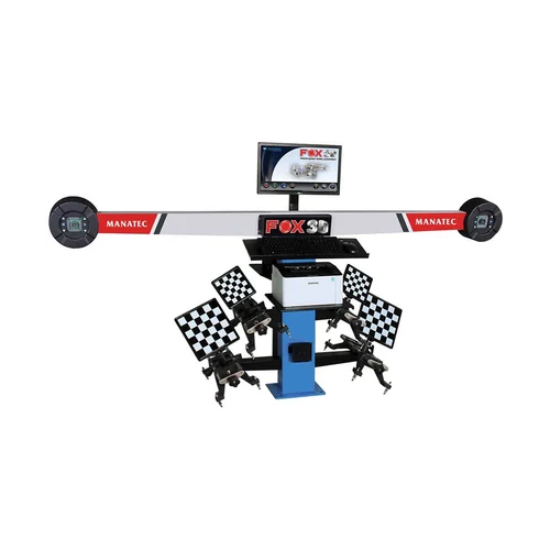 Manatec Fox 3D Ptx Wheel Aligner - Motor Power: 0.5 Hp Horsepower (Hp)