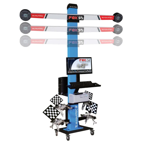 Manatec Fox3D Auto Boom X Wheel Aligner - Motor Power: 0.5 Hp Horsepower (Hp)