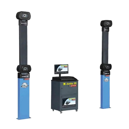 Manatec Jumbo 3D Super Wheel Aligner - Motor Power: 0.5 Hp Horsepower (Hp)