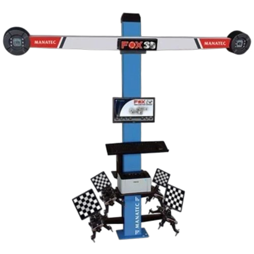 4 Sensor Head 3D Wheel Alignment Machine - Motor Power: 0.5 Hp Horsepower (Hp)