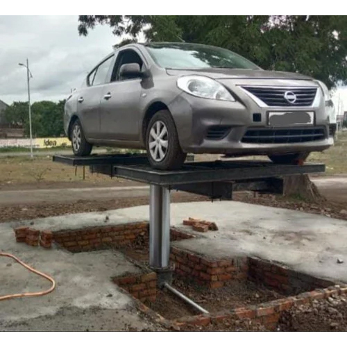 Single Pole Hydraulic Car Lift - Lifting Capacity: 5 Ton Tonne