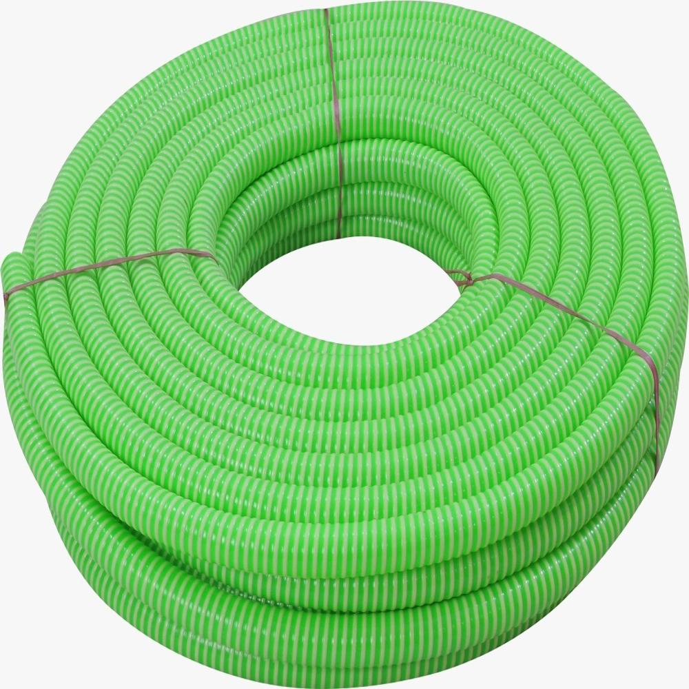 150 Mm Light Duty Suction Hose Pipe - Color: Parrot Green
