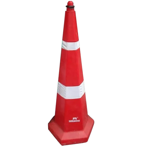 Pvc Traffic Cone - Color: Red And White