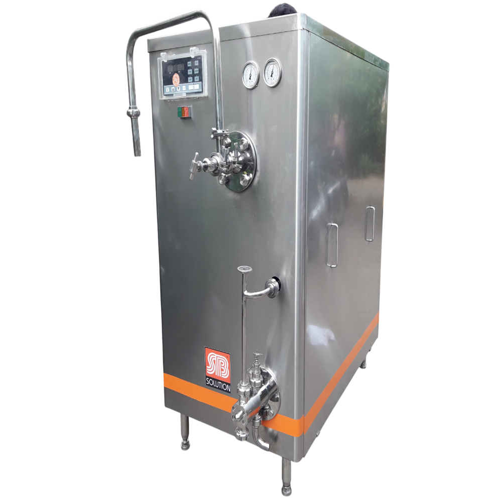 SS304 Continuous Ice Cream Freezer 200 LPH