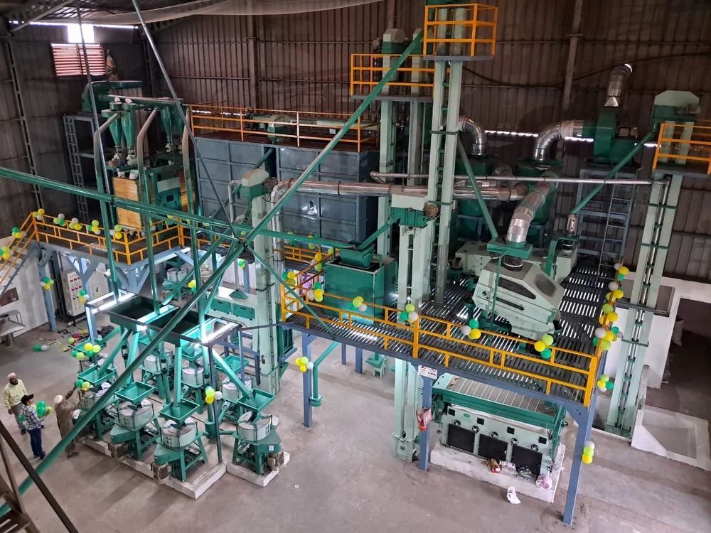 Fully Automatic Atta Chakki Plant - Capacity: Requirement Based M3/hr
