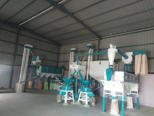 Fully Automatic Atta Chakki Plant - Capacity: Requirement Based M3/hr