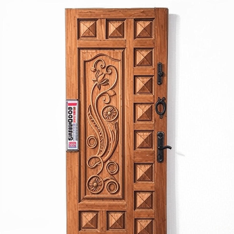 Exterior Wooden Door
