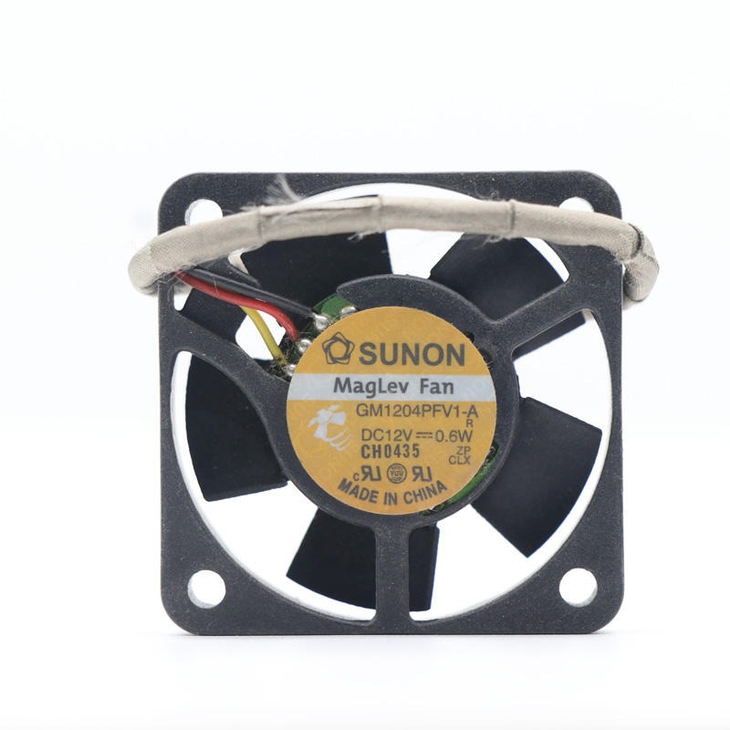 SUNON GM1204PFV1-A 12VDC 0.6W 40*40*10mm Ball Bearing Cabinet Axial Cooling Fan