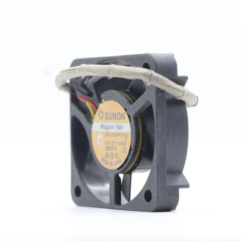 SUNON GM1204PFV1-A 12VDC 0.6W 40*40*10mm Ball Bearing Cabinet Axial Cooling Fan