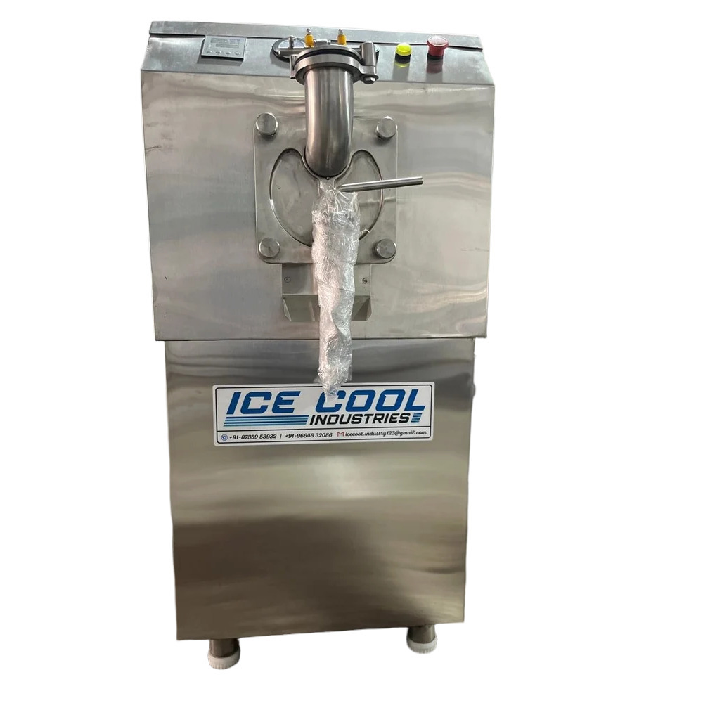 Ice Cream Batch Freezer - Color: Silver