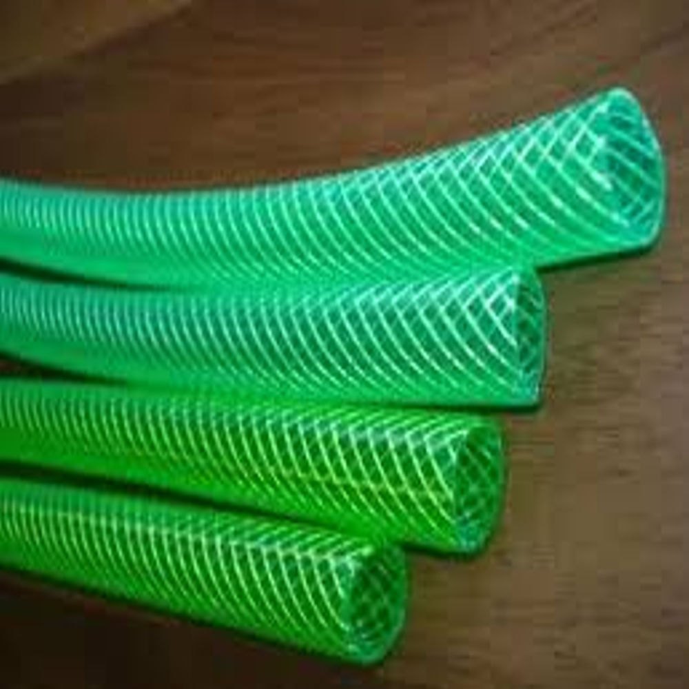 20 Mm Braided Garden Hose Pipe - Color: Parrot Green