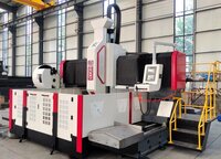 Moving Cnc Drill Equipment Cnc Gantry Machining Flange Plate Milling And Drilling Machine Model Phd3030 - Feature: Low Energy Consumption