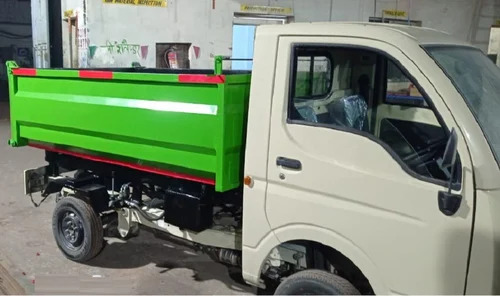 Open Body Garbage Tipper - Surface Finish: Polished