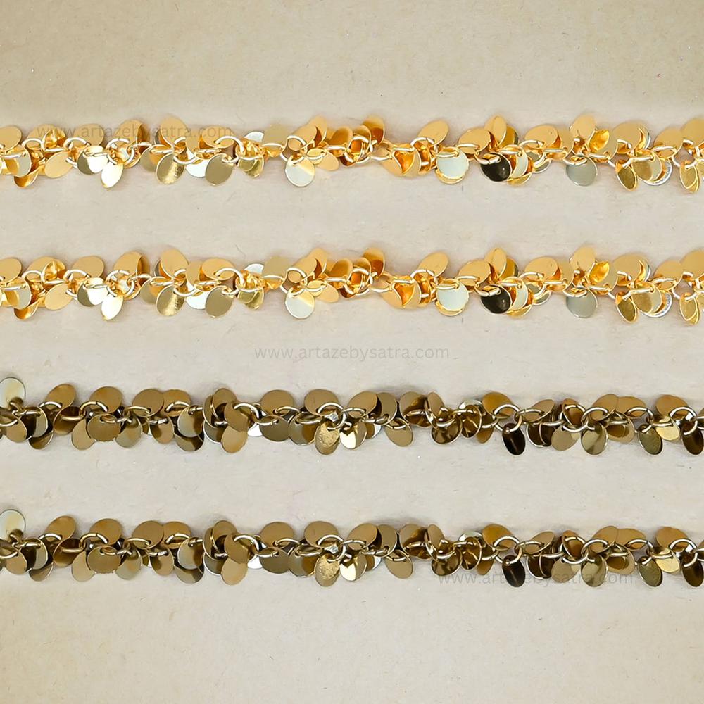 Circle Shape Iron Chain | Size : 16mm | Qty : 1mtr | IC21
