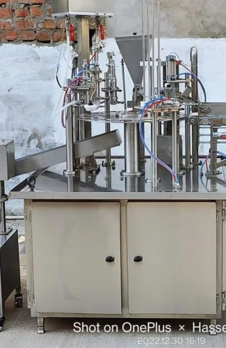 Automatic Ice Cream Cup Cone Filling Machine