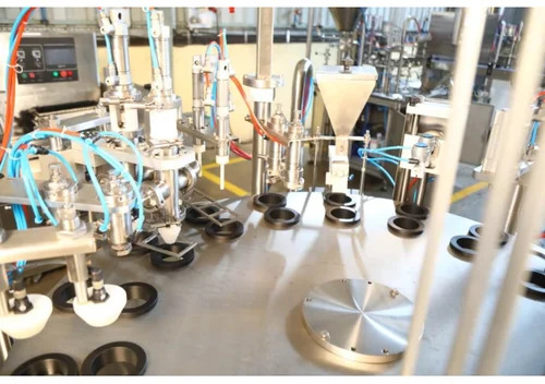 Automatic Ice Cream Cup Cone Filling Machine