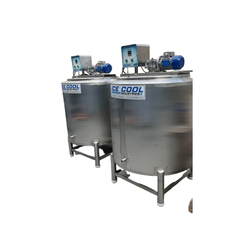 500 Litre Ss304 Ice Cream Pasturizer Machine - Color: Silver