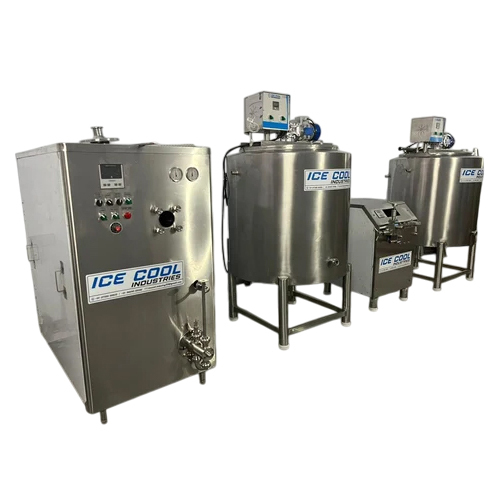 600 LPH Stainless Steel Ripple Ice Cream Plant