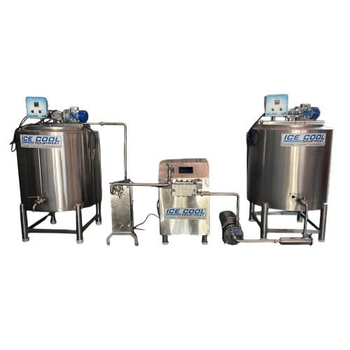 1000 Ltr Ice Cream Making Plant