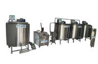 500 Lph Stainless Steel Ice Cream Candy Plant