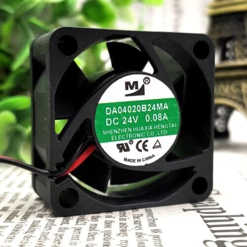 M DA04020B24MA DC 24V 0.08A 4020 4CM Cooling Fan
