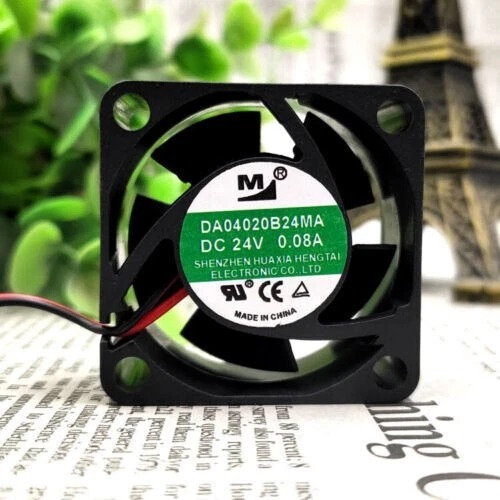 M DA04020B24MA DC 24V 0.08A 4020 4CM Cooling Fan