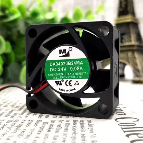 M DA04020B24MA DC 24V 0.08A 4020 4CM Cooling Fan
