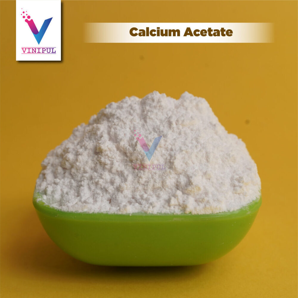 Calcium Acetate Anhydrous - Application: Industrial