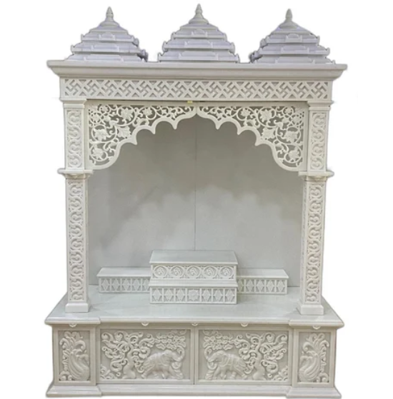 Polished Makrana Marble Temple