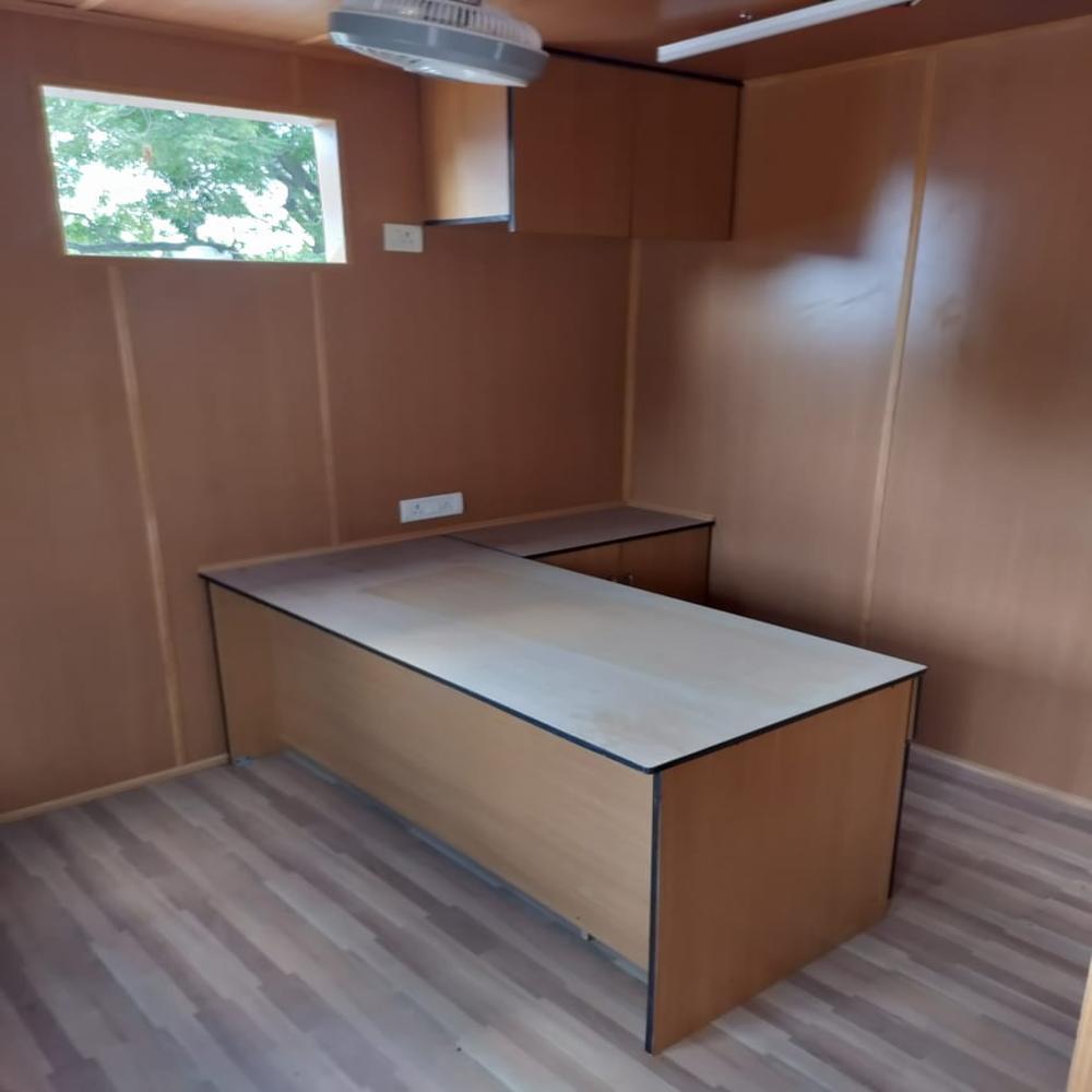 Portable Security Cabin - Color: White