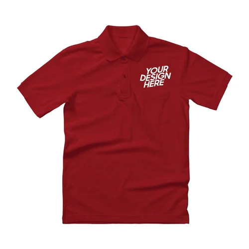 Mens Polo Collar T Shirt