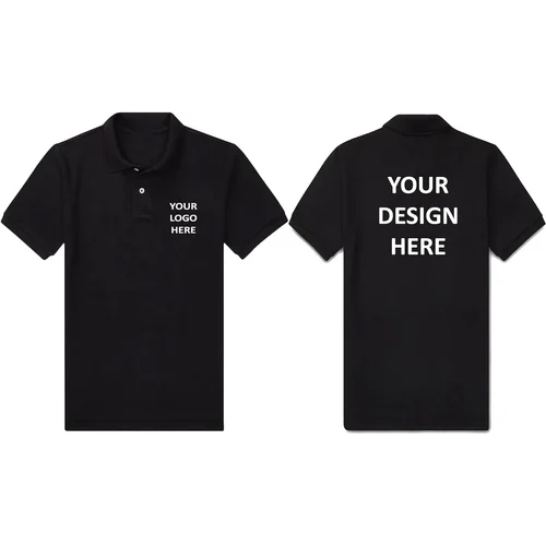 Mens Spun Matty Polo Collar T Shirt