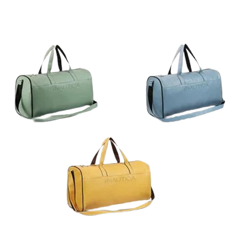 Multicolor Duffle Trolley Bag - Design: Plain
