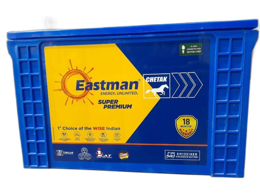 Eastman E Rickshaw Battery - Features: Sealed On All Sides