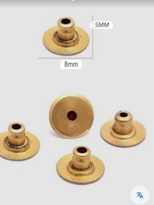Brass Ear Studs - Color: Different Available