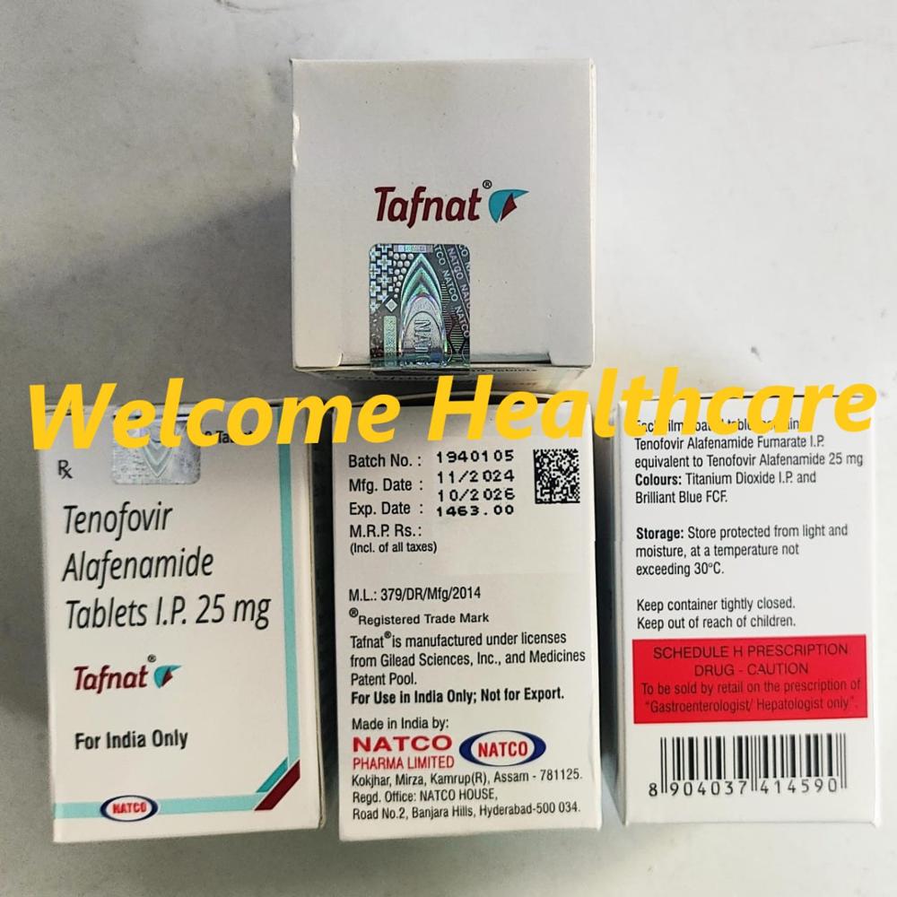 TAFNAT 25mg TABLET